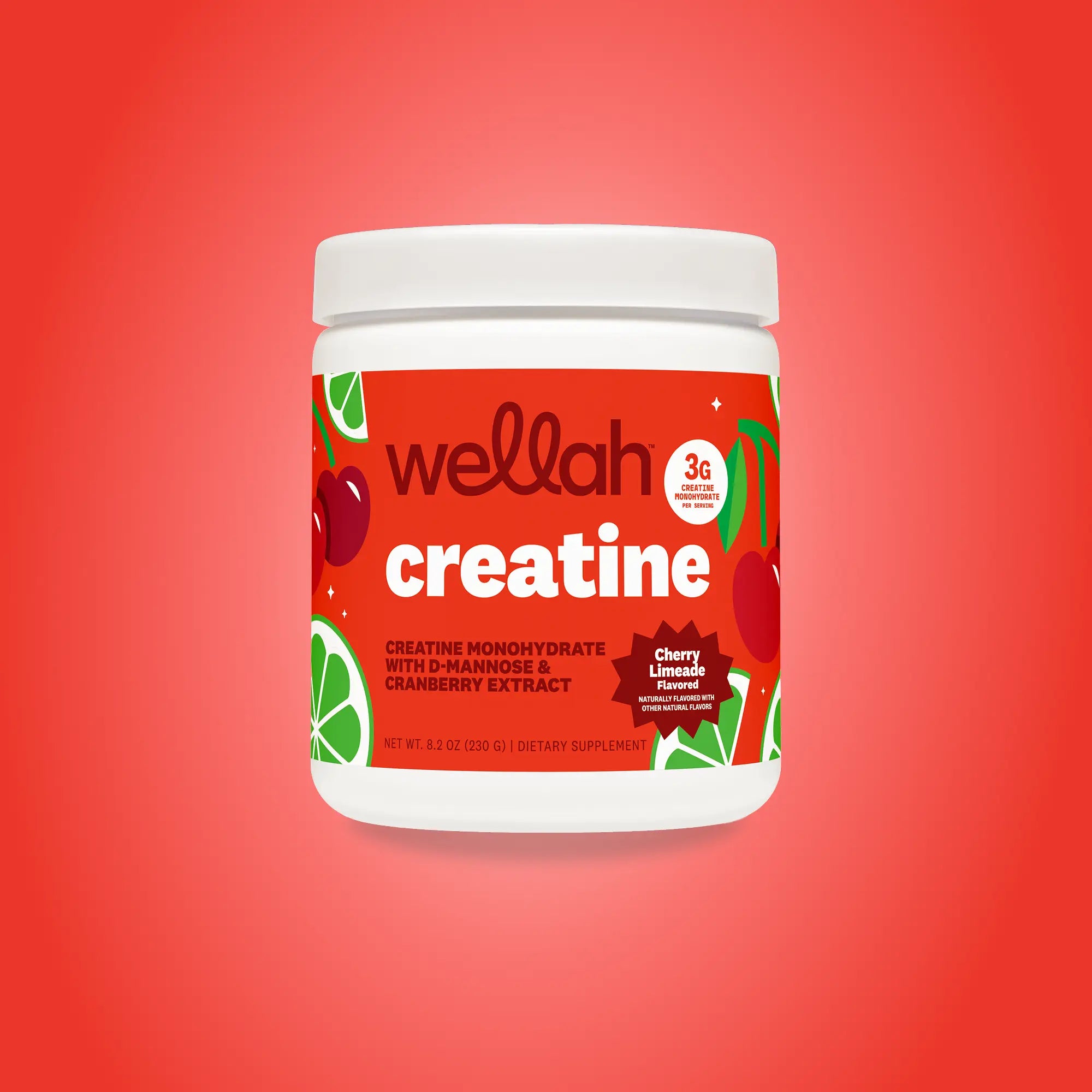 Wellah Creatine - 50 Servings, Unflavored & Strawberry Lemonade Flavor, 3G Creatine, Joint Health Supplement for Fitness & Healthcare