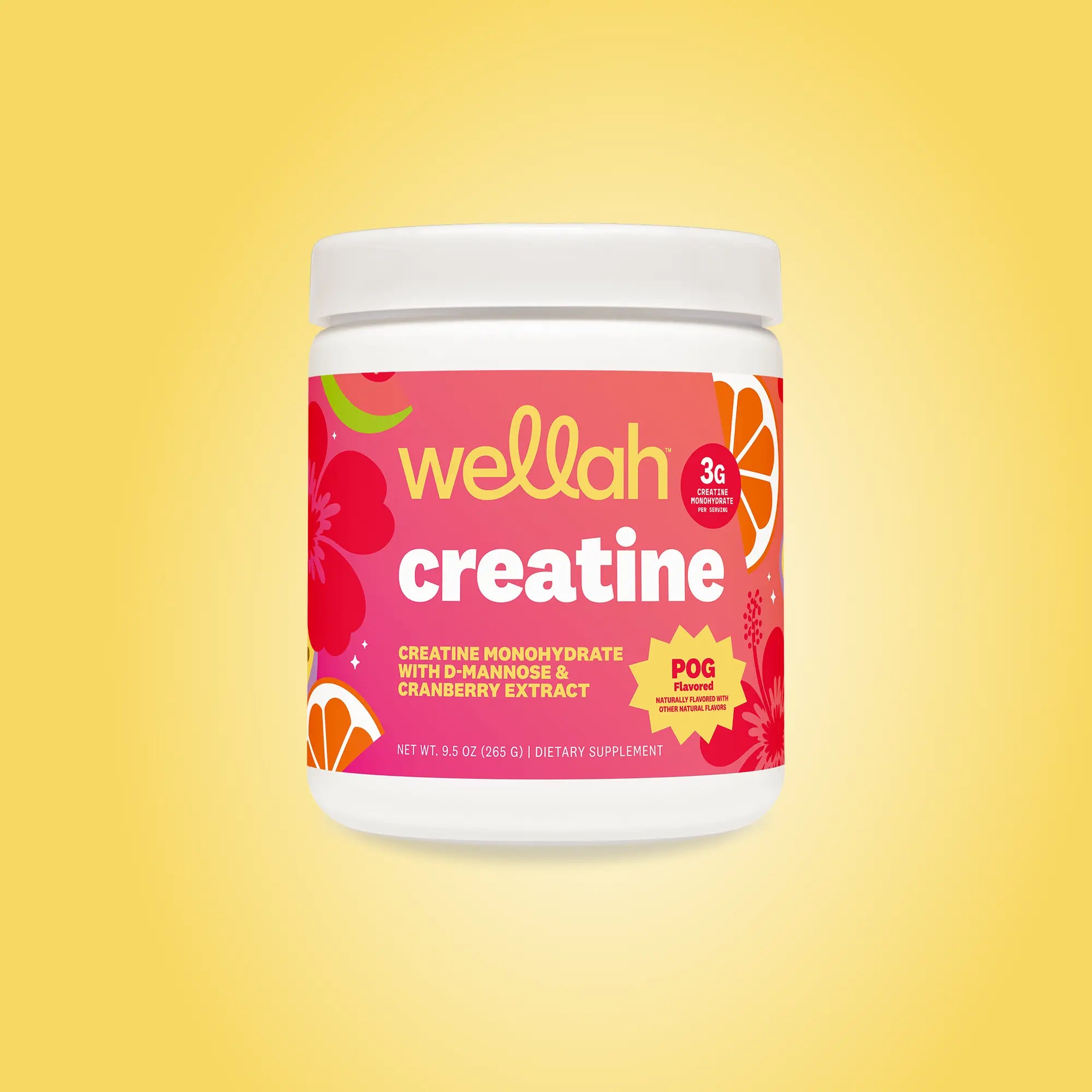 Wellah Creatine - 50 Servings, Unflavored & Strawberry Lemonade Flavor, 3G Creatine, Joint Health Supplement for Fitness & Healthcare