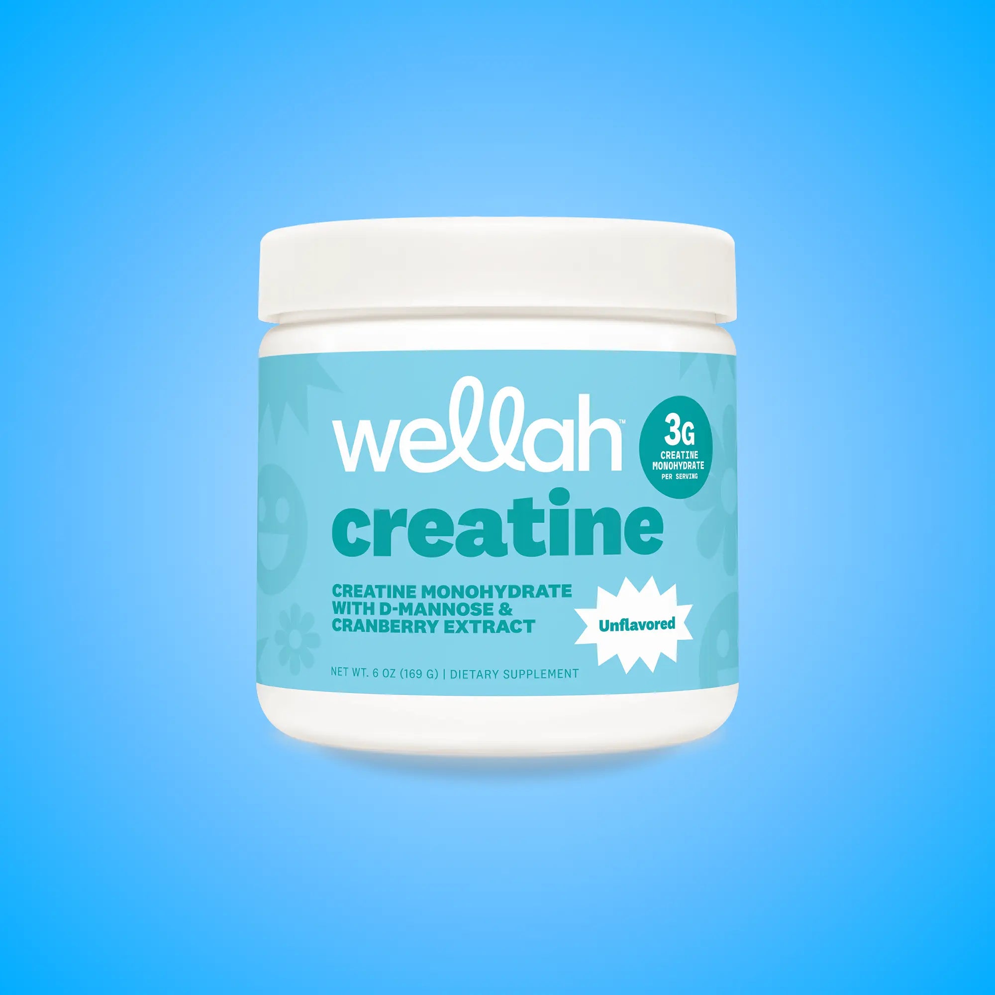 Wellah Creatine - 50 Servings, Unflavored & Strawberry Lemonade Flavor, 3G Creatine, Joint Health Supplement for Fitness & Healthcare