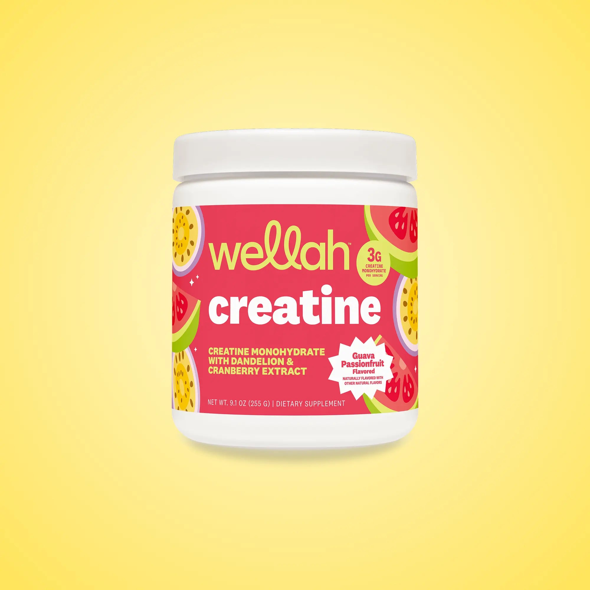 Wellah Creatine - 50 Servings, Unflavored & Strawberry Lemonade Flavor, 3G Creatine, Joint Health Supplement for Fitness & Healthcare