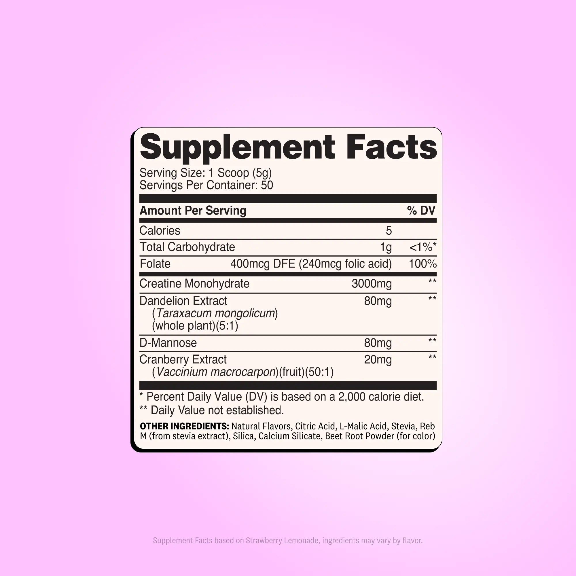 Wellah Creatine - 50 Servings, Unflavored & Strawberry Lemonade Flavor, 3G Creatine, Joint Health Supplement for Fitness & Healthcare