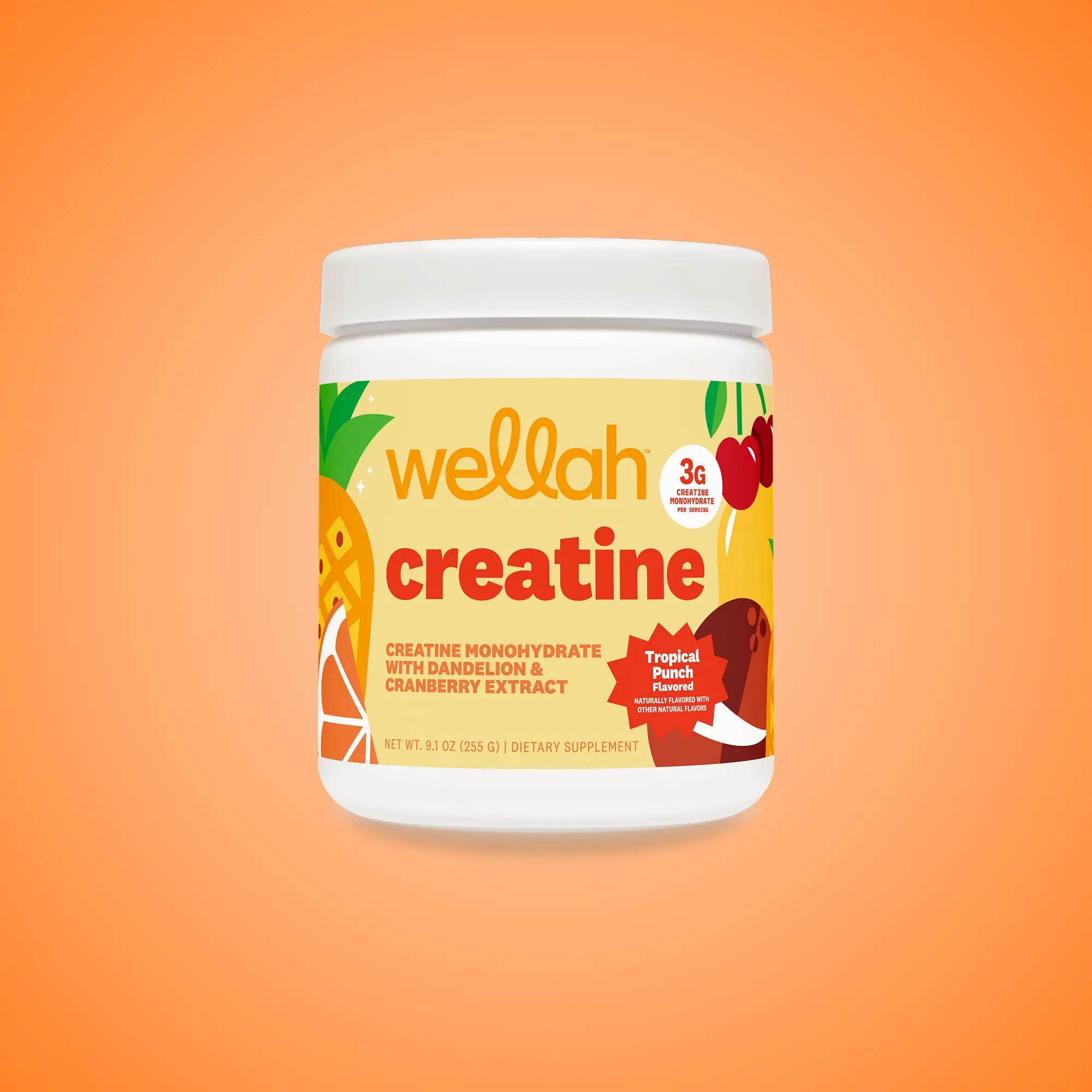 Wellah Creatine - 50 Servings, Unflavored & Strawberry Lemonade Flavor, 3G Creatine, Joint Health Supplement for Fitness & Healthcare